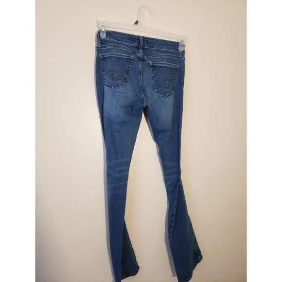 Women's Silver Jeans Co., Suki Slim Boot, W25/L33, Dark Blue - Picture 2 of 7